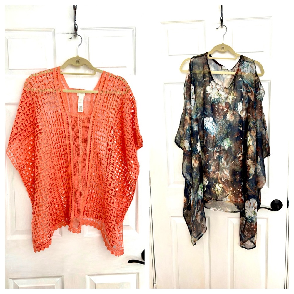 Bundle of 2 beach cover up
Chico’s/Patrizia Luca